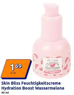 Action Skin Bliss Feuchtigkeitscreme Hydration Boost Wassermelone Angebot