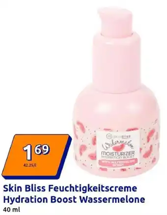 Action Skin Bliss Feuchtigkeitscreme Hydration Boost Wassermelone Angebot