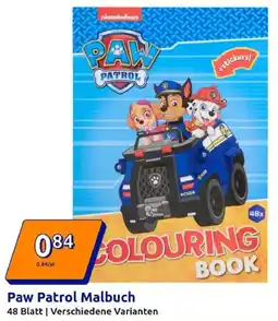 Action Paw Patrol Malbuch Angebot