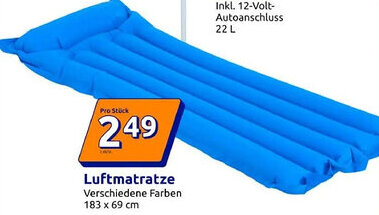 Action Luftmatratze Angebot