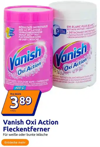 Action Vanish Oxi Action Fleckentferner Angebot