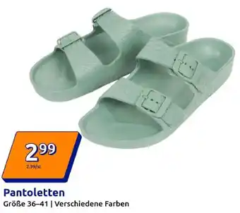 Action Pantoletten Angebot