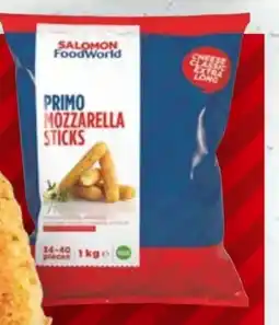 Handelshof Salomon Foodworld Primo Mozzarella Sticks Angebot