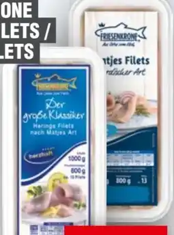 Handelshof Friesenkrone Heringsfilets Angebot