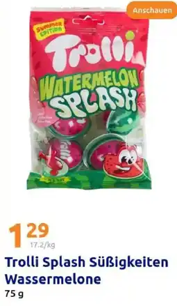 Action Trolli Splash Süßigkeiten Wassermelone Angebot