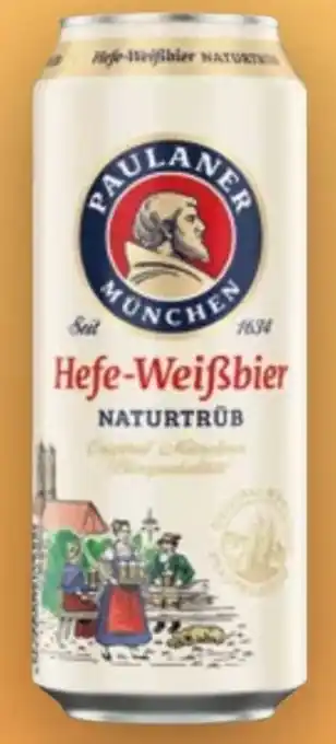 Handelshof Paulaner Hefe-Weißbier Naturtrüb Angebot