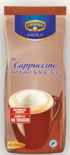 Handelshof Krüger Family Cappuccino Schoko Angebot