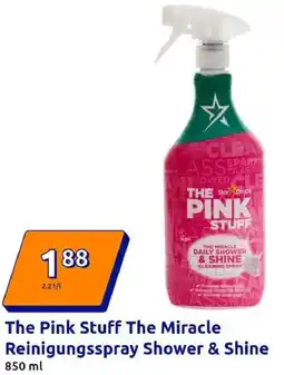 Action The Pink Stuff The Miracle Reinigungsspray Shower & Shine Angebot