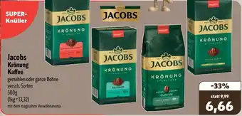 Aktiv Irma Jacobs Krönung Kaffee Angebot