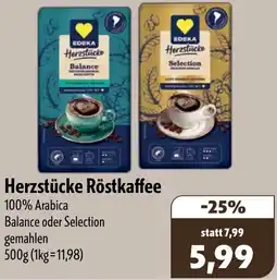Aktiv Irma EDEKA Herzstücke Röstkaffee Angebot