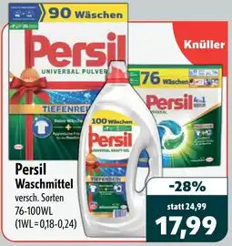 Aktiv Irma Persil Waschmittel Angebot