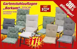 Posten Börse Gartenstuhlauflagen ,,Borkum" Angebot