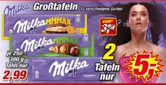 Posten Börse Milka Großtafeln Angebot