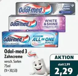 Aktiv Irma Odol-med 3 Zahncreme Angebot