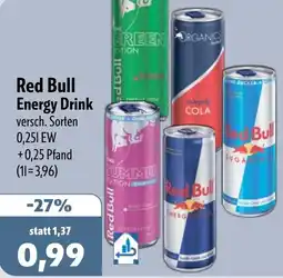 Aktiv Irma Red Bull Energy Drink Angebot