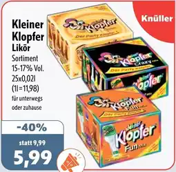 Aktiv Irma Kleiner Klopfer Likör Angebot