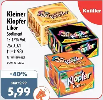Aktiv Irma Kleiner Klopfer Likör Angebot