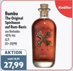 Aktiv Irma Bumbu The Original Spirituose auf Rum-Basis Angebot