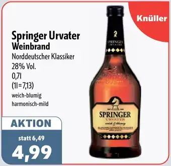 Aktiv Irma Springer Urvater Weinbrand Angebot