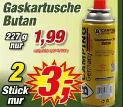 Posten Börse CAMPING Gaskartusche Butan Angebot
