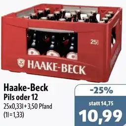Aktiv Irma Haake-Beck Pils oder 12 Angebot