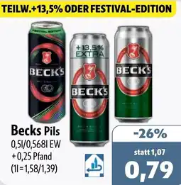 Aktiv Irma Beck's Pils Angebot