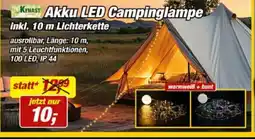 Posten Börse KYMAST Akku LED Campinglampe Angebot