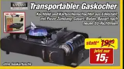 Posten Börse KYMAST Transportabler Gaskocher Angebot