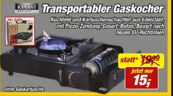Posten Börse KYMAST Transportabler Gaskocher Angebot