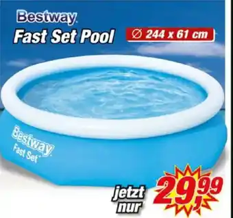 Posten Börse Bestway Fast Set Pool 244 x 61 cm Angebot