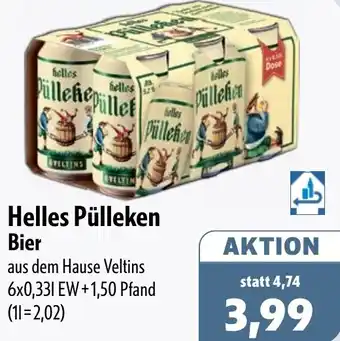 Aktiv Irma Helles Pülleken Bier Angebot