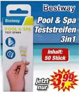 Posten Börse Bestway Pool & Spa Teststreifen 3in1 Angebot