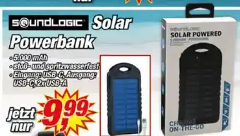 Posten Börse soundlogic Solar Powerbank Angebot