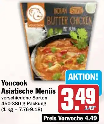 Hit Youcook Asiatische Menüs Angebot