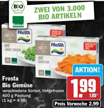 Hit Frosta Bio Gemüse Angebot