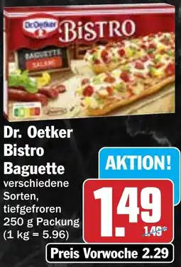 Hit Dr. Oetker Bistro Baguette Angebot