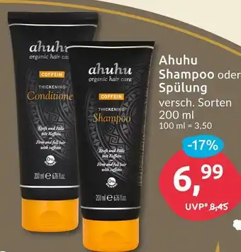 Budni Ahuhu shampoo oder spülung Angebot