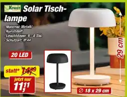 Posten Börse KYNAST Solar Tischlampe 20 LED Angebot