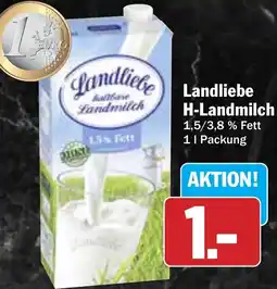 Hit Landliebe H-Landmilch Angebot