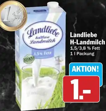 Hit Landliebe H-Landmilch Angebot