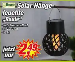 Posten Börse KYNAST Solar Hänge leuchte „Raute" Angebot
