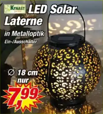 Posten Börse KYNAST LED Solar Laterne Angebot