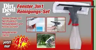 Posten Börse Dirt Devil Fenster 3in1 Reinigungs-Set Angebot