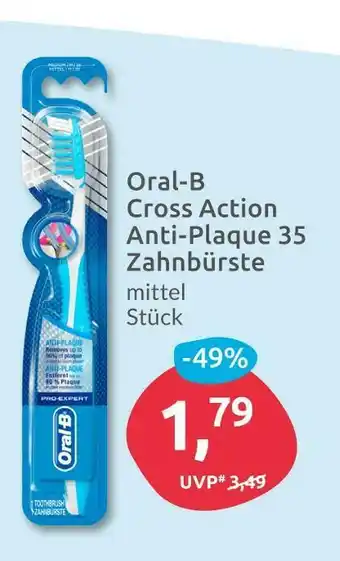 Budni Oral-b cross action anti-plaque 35 zahnbürste Angebot