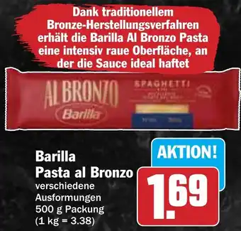 Hit Barilla Pasta al Bronzo Angebot