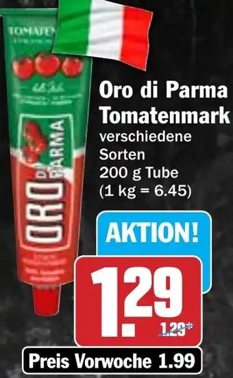 Hit Oro di Parma Tomatenmark Angebot