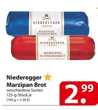 Famila Nord Ost Niederegger marzipan brot Angebot