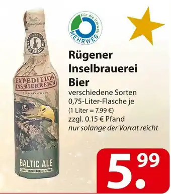 Famila Nord Ost Rügener inselbrauerei bier Angebot