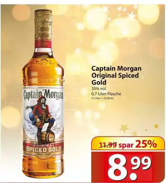 Famila Nord Ost Captain morgan original spiced gold Angebot