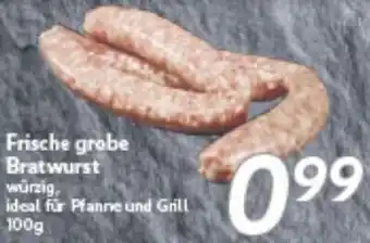 inkoop Frische grobe Bratwurst Angebot